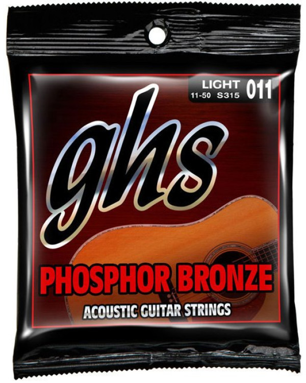GHS STRINGS S315 PHOSPHOR BRONZE Струни для акустичної гітари