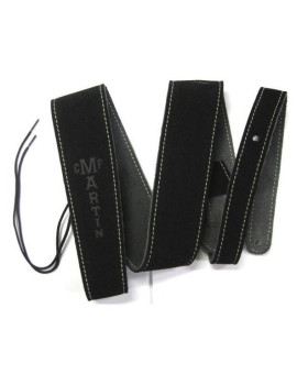 Ремінь гітарний MARTIN BLACK SUEDE STRAP-foto2