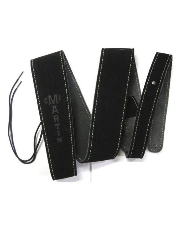 Ремінь гітарний MARTIN BLACK SUEDE STRAP