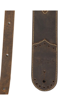 Гітарний ремень MARTIN WINGTIP GUITAR STRAP (DARK BROWN)-foto2
