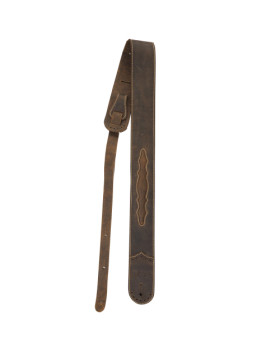 Гітарний ремень MARTIN WINGTIP GUITAR STRAP (DARK BROWN)-foto6