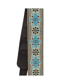 Ремінь гітарний MARTIN RETRO WOVEN STRAP - BLUE-foto3