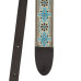 Ремінь гітарний MARTIN RETRO WOVEN STRAP - BLUE