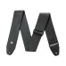 Ремінь гітарний DUNLOP BMF15BK BMF TRI-GLIDE LEATHER BLACK STRAP