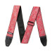 Гітарний ремень DUNLOP D6711 JACQUARD PAISLEY RED STRAP