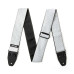 Гітарний ремень DUNLOP D6712 JACQUARD CUBE HATCH LIGHT GREY STRAP