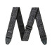 Гітарний ремень DUNLOP D6714 JACQUARD BLACK THISTLE STRAP