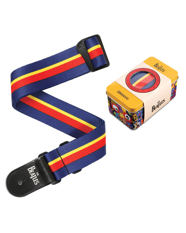 Гітарний ремень D'ADDARIO YELLOW SUBMARINE 50TH ANNIVERSARY GUITAR STRAP TIN - JOHN