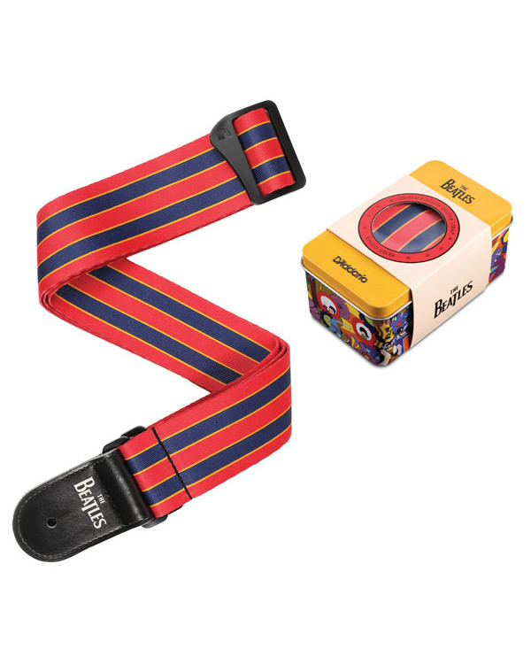 Гітарний ремень D'ADDARIO YELLOW SUBMARINE 50TH ANNIVERSARY GUITAR STRAP TIN - RINGO