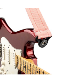 Гітарний ремінь D'ADDARIO 50BAL06 AUTO LOCK GUITAR STRAP (NEW ROSE)-foto2