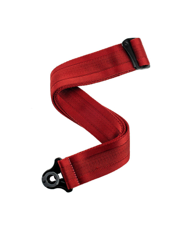 Гітарний ремінь D'ADDARIO 50BAL11 AUTO LOCK GUITAR STRAP (BLOOD RED)