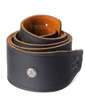 Гітарний ремень DUNLOP BMF09BN - BMF 2.5 IN NATURAL/BLACK STRAP