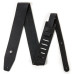 Гітарний ремень DUNLOP BMF12BK BMF 2.5 IN BELT LEATHER BLACK STRAP