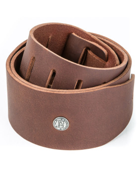 Гітарний ремень DUNLOP BMF13BR BMF 2.5 IN BELT LEATHER BROWN STRAP