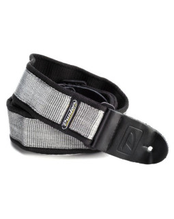 Гітарний ремень DUNLOP D3818SV CLASSIC GLAM SILVER STRAP
