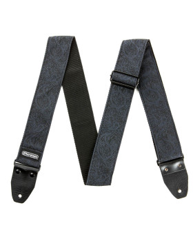 Гітарний ремень DUNLOP D6709 JACQUARD PAISLEY STRAP-foto2