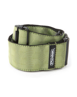 Гітарний ремінь DUNLOP D6710 JACQUARD HEXAGON ECHO OLIVE STRAP Гітарний ремінь DUNLOP D6710 JACQUARD HEXAGON ECHO OLIVE STRAP