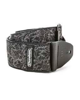 Гітарний ремень DUNLOP D6714 JACQUARD BLACK THISTLE STRAP Гітарний ремень DUNLOP D6714 JACQUARD BLACK THISTLE STRAP