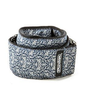 Гітарний ремень DUNLOP D6715 JACQUARD FLEURS DE SKULL STRAP