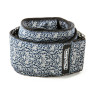 Гітарний ремень DUNLOP D6715 JACQUARD FLEURS DE SKULL STRAP