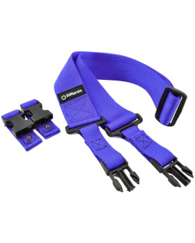 Ремінь гітарний DIMARZIO 2 INCH NYLON CLIPLOCK BLUE-foto2