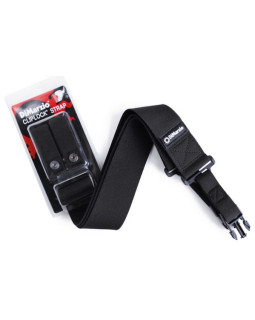 Ремінь гітарний DIMARZIO ELASTIC CLIPLOCK BLACK-foto2