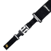 Ремінь гітарний DIMARZIO ELASTIC CLIPLOCK BLACK