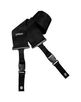 Гітарний ремінь DIMARZIO 3 INCH NYLON CLIPLOCK BLACK