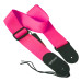 Ремінь гітарний DIMARZIO NYLON WITH LEATHER ENDS (NEON PINK)