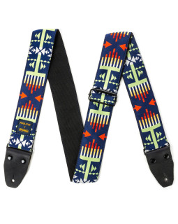 Ремінь гітарний DUNLOP PWM09 PENDLETON X DUNLOP ARROW REVIVAL JACQUARD STRAP-foto2