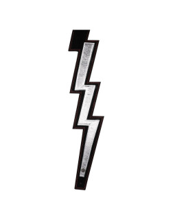 Ремінь гітарний D'ADDARIO 25LNBT00 LIGHTNING BOLT SUEDE GUITAR STRAP (SILVER)-foto2