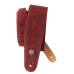 Ремінь гітарний шкіряний D'ADDARIO 25SS03-DX Suede Guitar Strap (Burgundy)