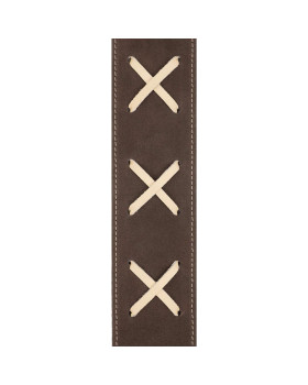 Ремінь гітарний D'ADDARIO 25VDG00 VINTAGE SUEDE GUITAR STRAP (BROWN)-foto3