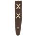Ремінь гітарний D'ADDARIO 25VDG00 VINTAGE SUEDE GUITAR STRAP (BROWN)
