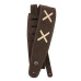 Ремінь гітарний D'ADDARIO 25VDG00 VINTAGE SUEDE GUITAR STRAP (BROWN)