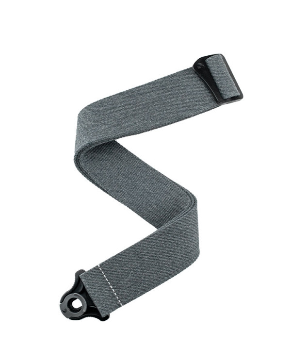 Гітарний ремінь D'ADDARIO 50BAL04 AUTO LOCK GUITAR STRAP (SKATER GREY)