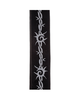 Гітарний ремень D'ADDARIO 50F04 NYLON WOVEN GUITAR STRAP (BARBED WIRE)-foto3