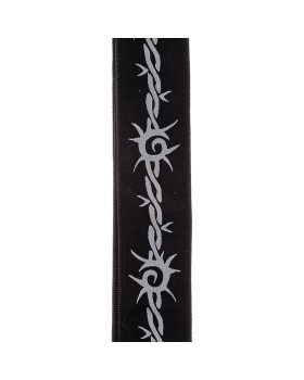 Гітарний ремень D'ADDARIO 50F04 NYLON WOVEN GUITAR STRAP (BARBED WIRE)-foto3