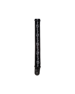 Гітарний ремень D'ADDARIO 50F04 NYLON WOVEN GUITAR STRAP (BARBED WIRE)-foto2