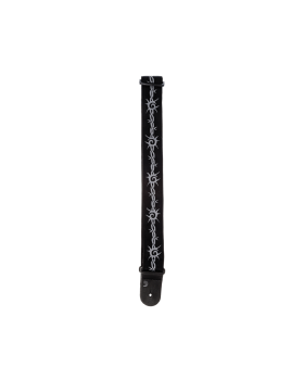Гітарний ремень D'ADDARIO 50F04 NYLON WOVEN GUITAR STRAP (BARBED WIRE)-foto2