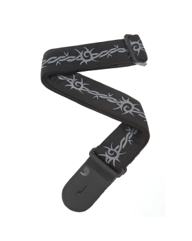 Гітарний ремень D'ADDARIO 50F04 NYLON WOVEN GUITAR STRAP (BARBED WIRE)