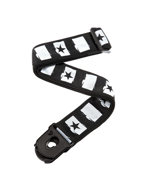 Ремінь гітарний D'ADDARIO PLANET LOCK GUITAR STRAP (ROCKSTAR)