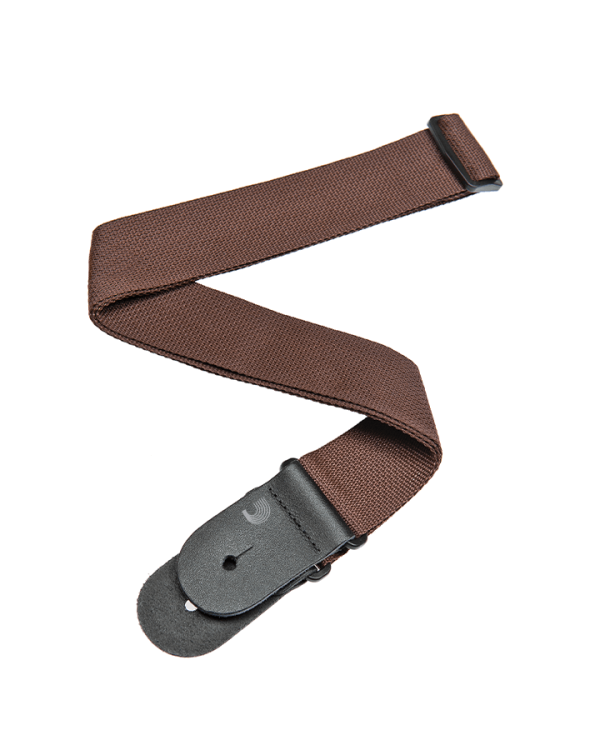 Гітарний ремінь D'ADDARIO PWS109 POLYPRO GUITAR STRAP (BROWN)
