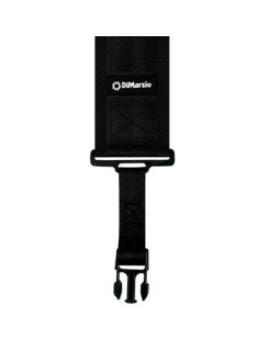 Гітарний ремінь DIMARZIO 3 INCH NYLON CLIPLOCK BLACK-foto2