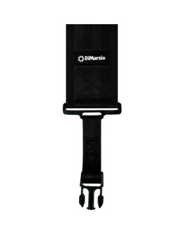 Гітарний ремінь DIMARZIO 3 INCH NYLON CLIPLOCK BLACK-foto2