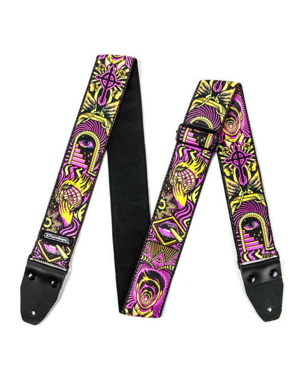 Гітарний ремінь DUNLOP ILD03 ILOVEDUST HEADSPACE ORANGE STRAP