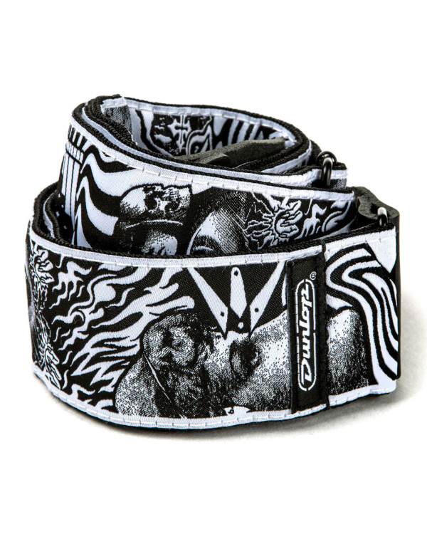 Гітарний ремінь DUNLOP ILD04 ILOVEDUST SKULLS STRAP