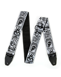 Гітарний ремінь DUNLOP ILD04 ILOVEDUST SKULLS STRAP-foto2