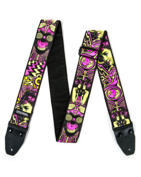 Гітарний ремінь DUNLOP ILD06 ILOVEDUST SMOKING MOON STRAP-foto2
