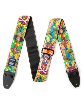 Гітарний ремінь DUNLOP ILD08 ILOVEDUST HOURGLASS STRAP-foto2